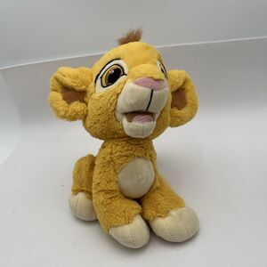 Disney Parks The Lion King Baby Simba  Cub Plush Set 9" Lot Disney World